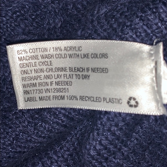 navy blue sweater - Picture 4 of 4
